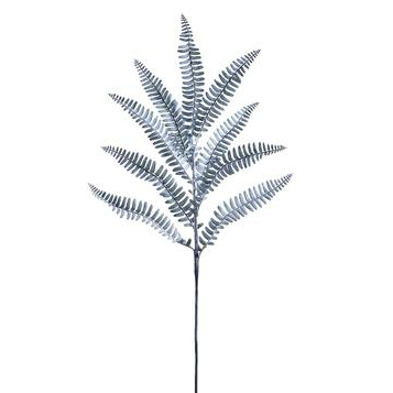 [165712-TT] Fern Spray Blue 26in