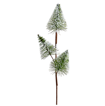 [165767-TT] Pine Tree Spray Green 20in