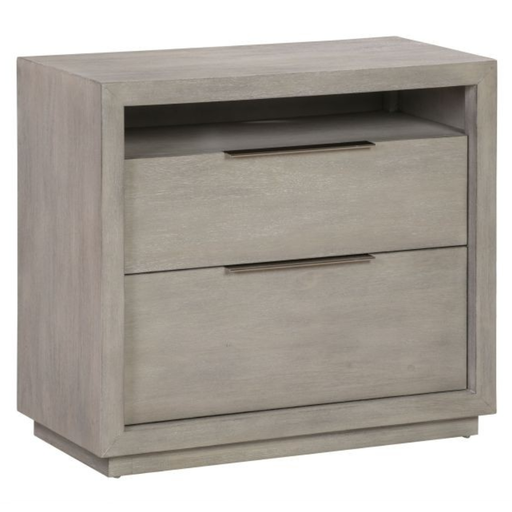 [166169-TT] Oxford 2-Drawer Nightstand