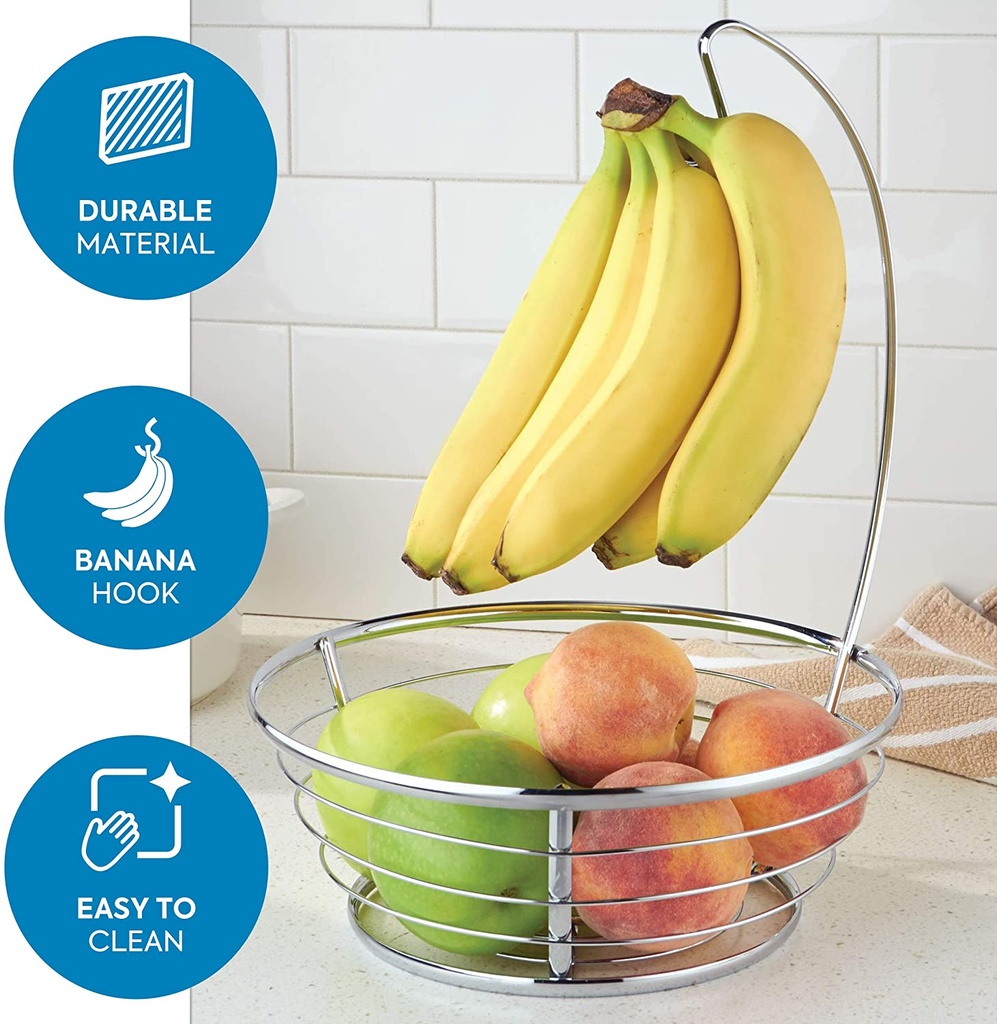 Axis Fruit Bowl with Banana Hanger