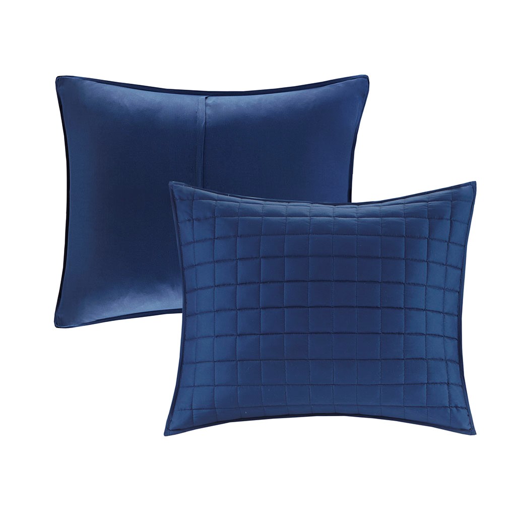 August King 8-Piece Comforter Set Blue