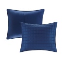 August Queen 8-Piece Comforter Set Blue 