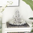 Ganesha Sculpture 10&quot;W, 7&quot;H