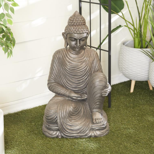 Buddha Garden Sculpture 36in