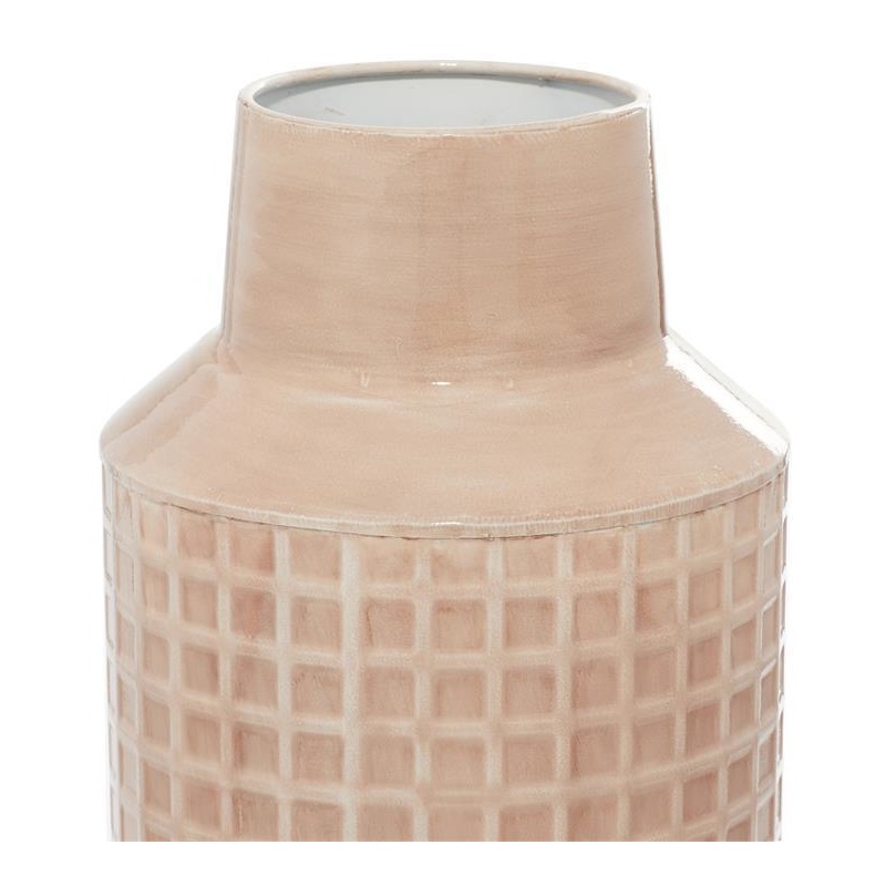 Contemporary Vase Blush 14in