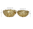 Gold Decorative Bowl 13in