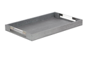 Grey Wooden Tray 21in
