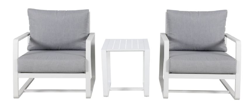 Cali Lounge Chair White