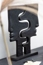 Face Figurine with Footstand 15in