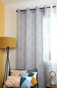 Quadro Grey Window Panel 98in