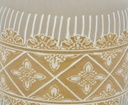 Boho Style Ceramic Vase 9in
