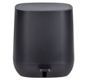 Davos Black Matte Pedal Bin 5 Litre