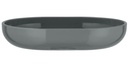 Posa Soap Dish Grey/ Chrome