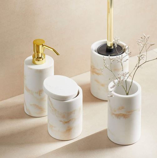 Odos Tumbler White/ Gold