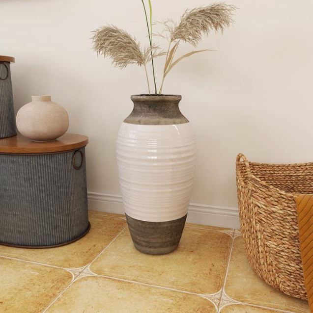 Antique Ceramic Vase 25in