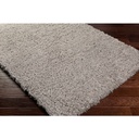 Angora Grey Shag Rug 5x7