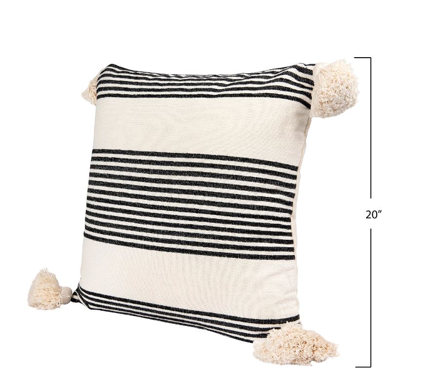 Striped Pillow 20in