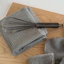 Ripple Kitchen Towel Ld Grey