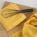 Ripple Kitchen Towel Lemon
