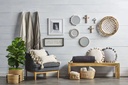 "Home Is" Paper Plaque
