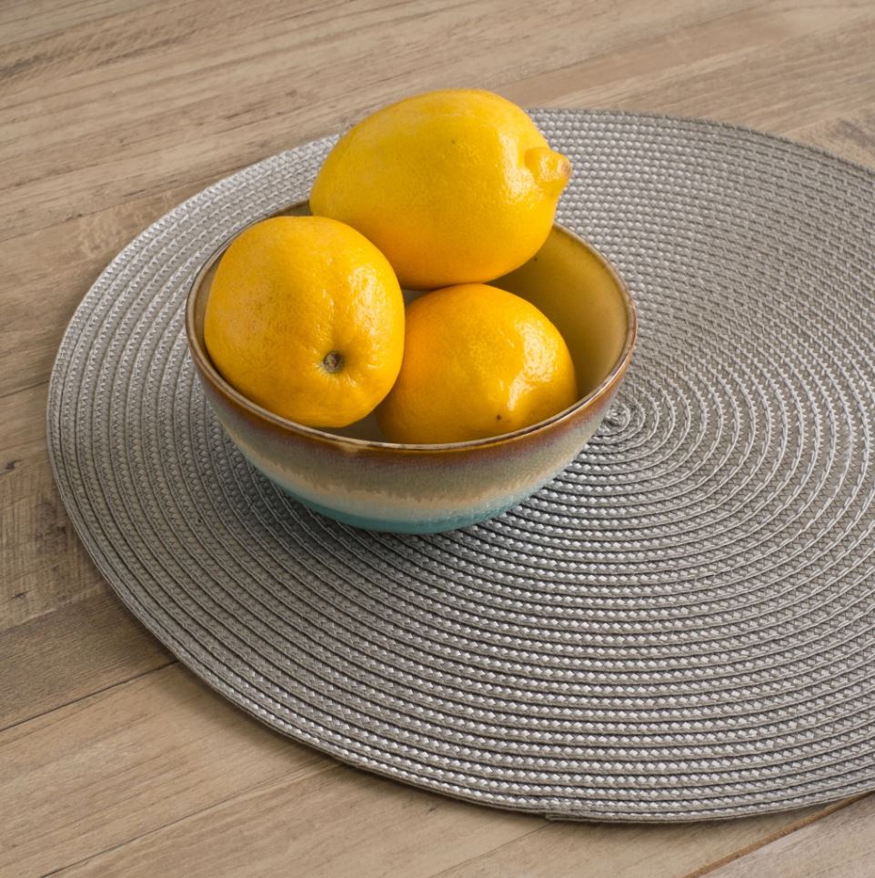 Disko Cobblestone Round Placemat