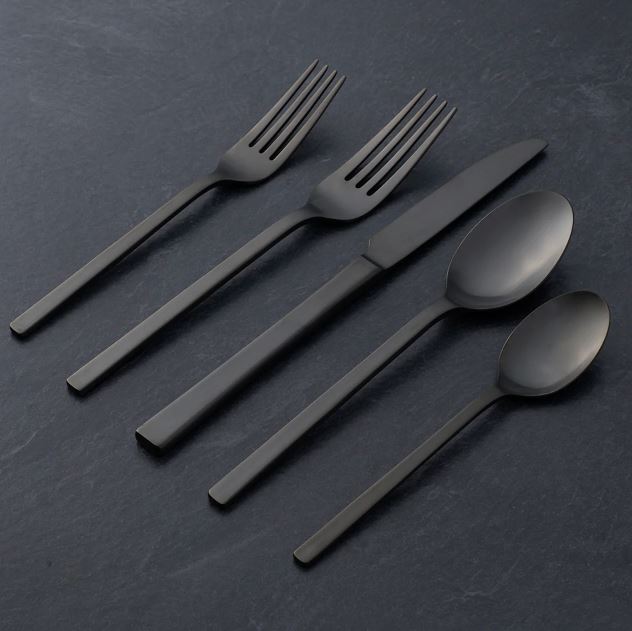 Lenox Allay Flatware Set Midnight 20 pc