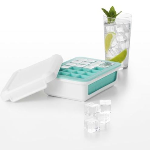 OXO Covered Silicone Cocktail Ice Cube Tray