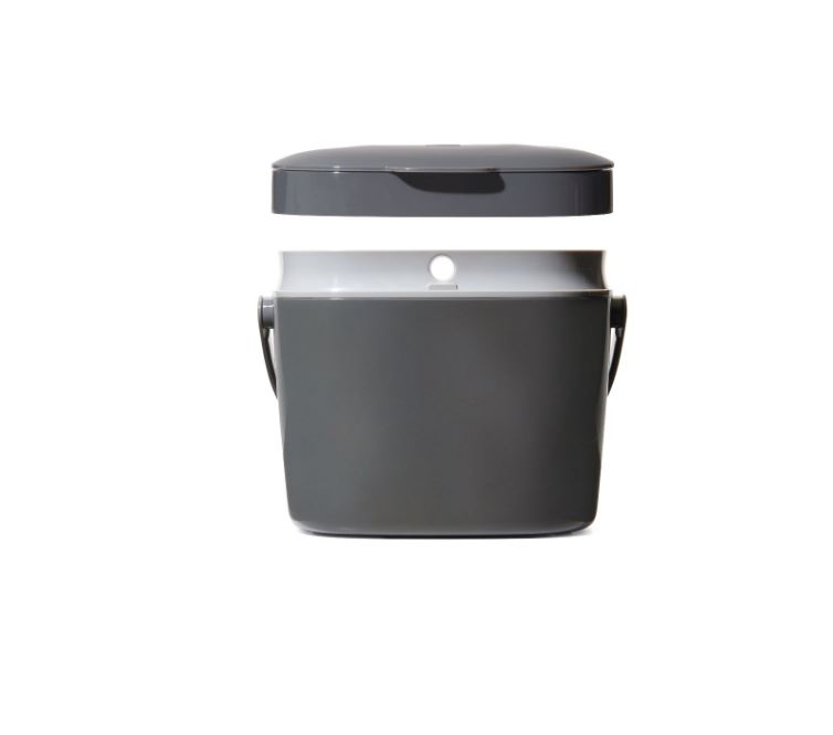 OXO Easy Clean Compost Bin Charcoal 1.75G