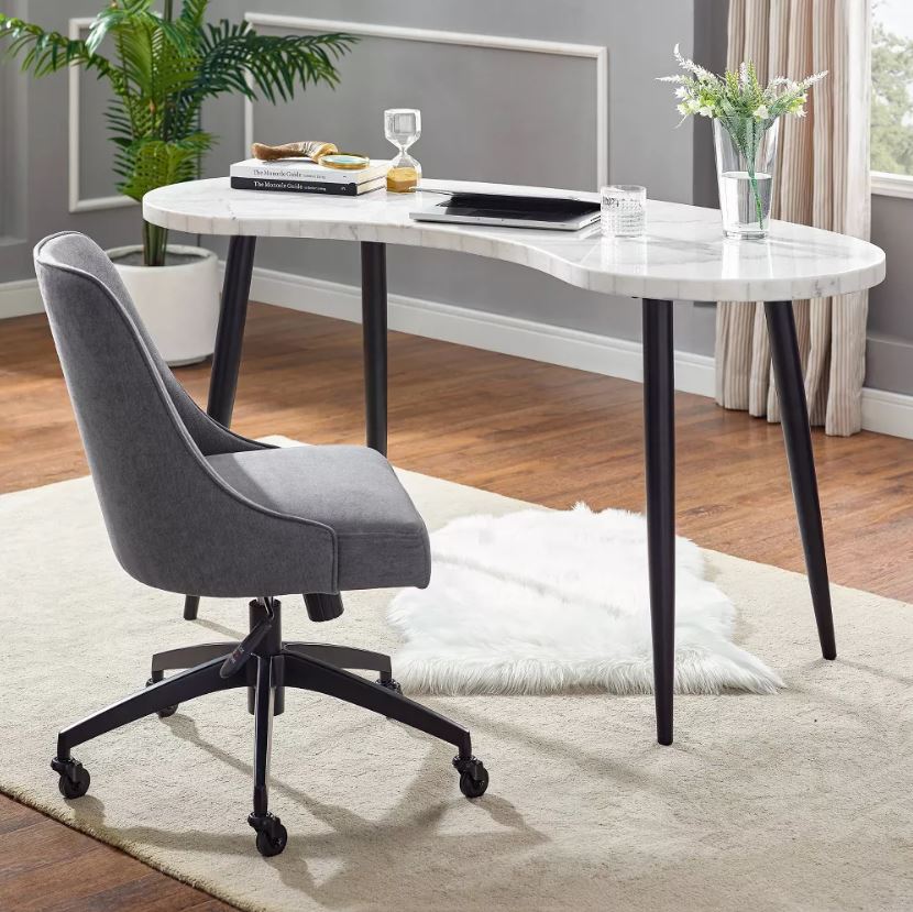 Kinsley Swivel Upholstered Desk Chair