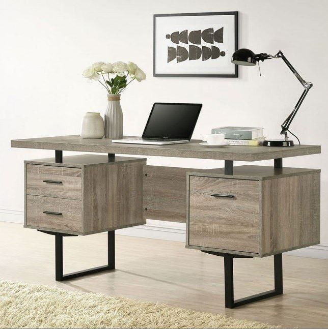 Mona Desk Light Grey
