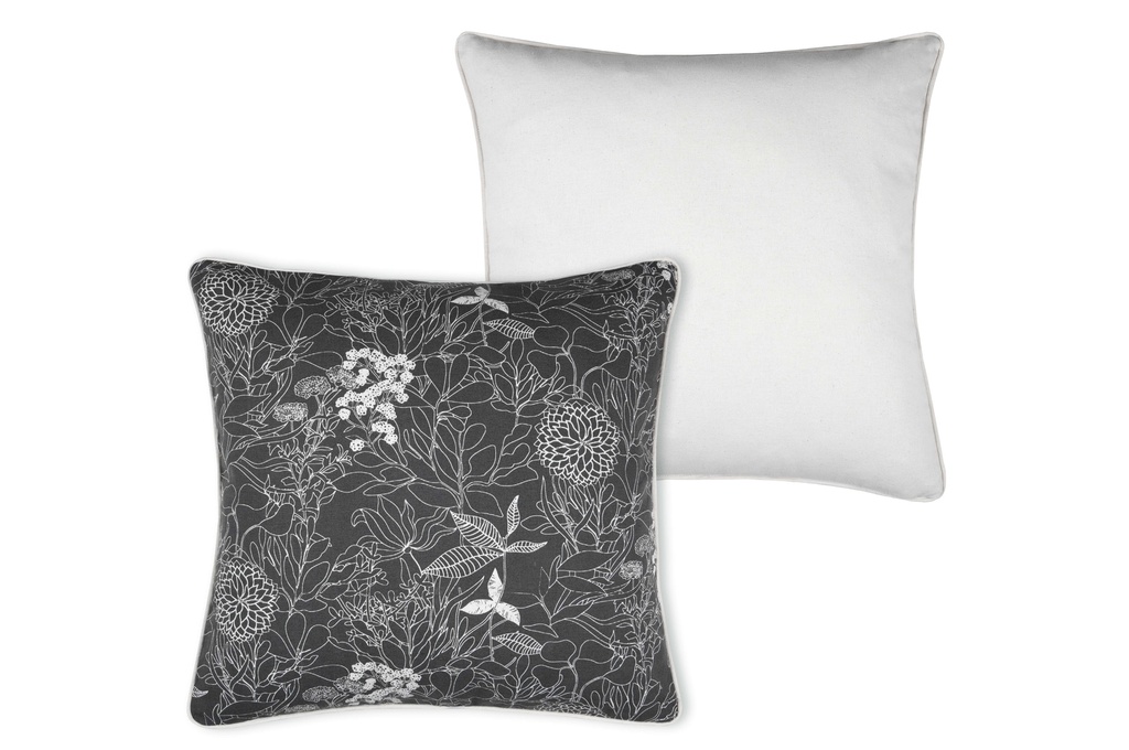 Meadow Anthracite Pillow 20in