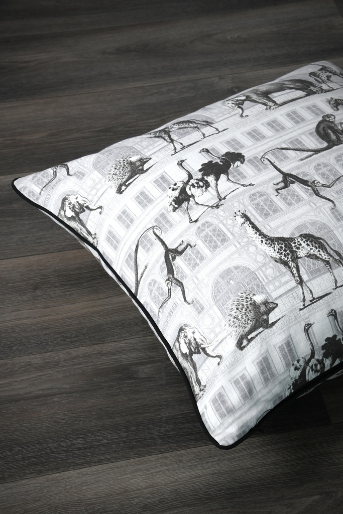 Haussmann Grey Pillow 24in