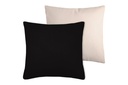 Duo Black & White Pillow 20in