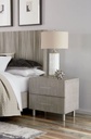 Argento Nightstand Misty Grey