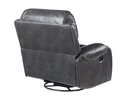 Keily Manual Swivel Recliner Chair Grey