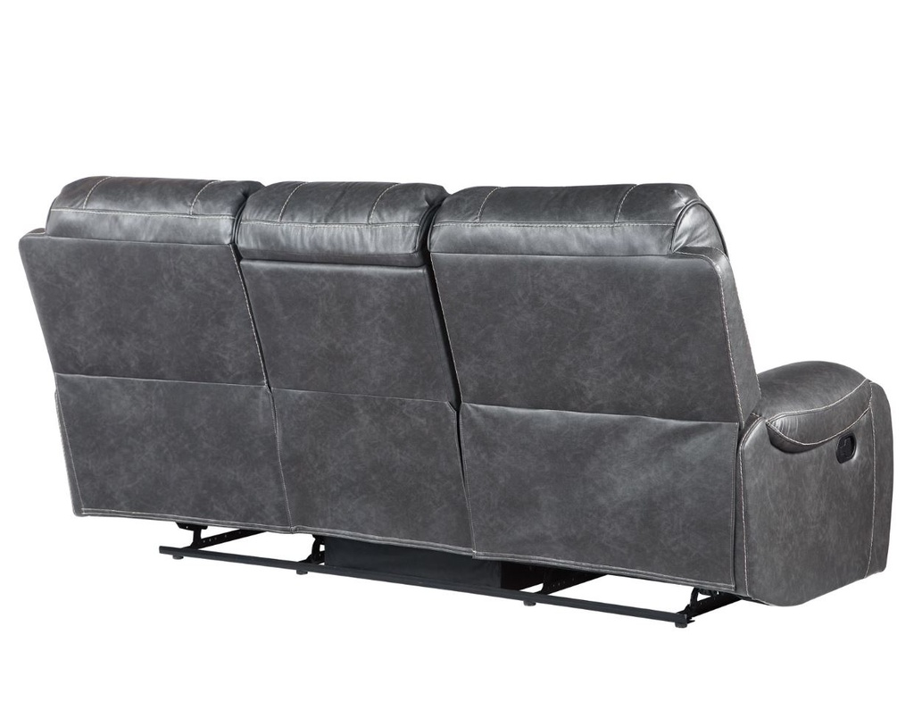 Keily Manual Motion Recliner Sofa Grey