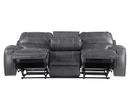 Keily Manual Motion Recliner Sofa Grey