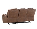 Katrine Manual Motion Sofa Brown