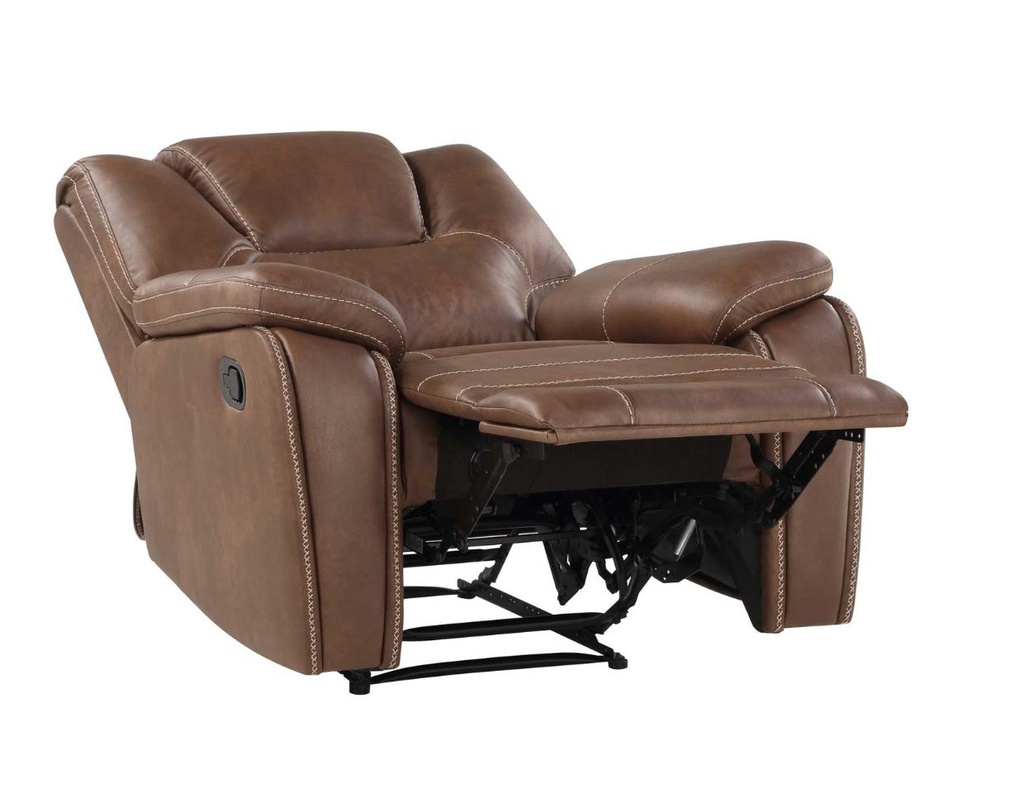 Katrine Manual Motion Chair Brown