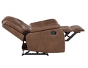 Katrine Manual Motion Chair Brown