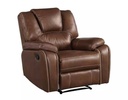 Katrine Manual Motion Chair Brown