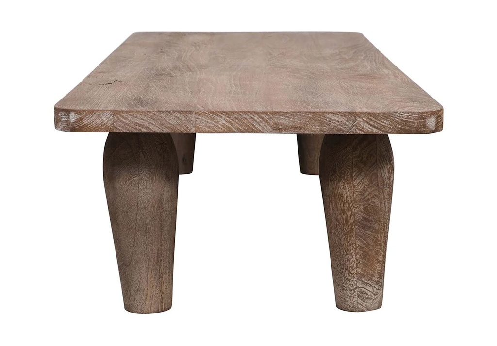 Origins Rect. Cocktail Table Brown