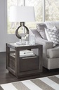 Oxford End Table Basalt Grey