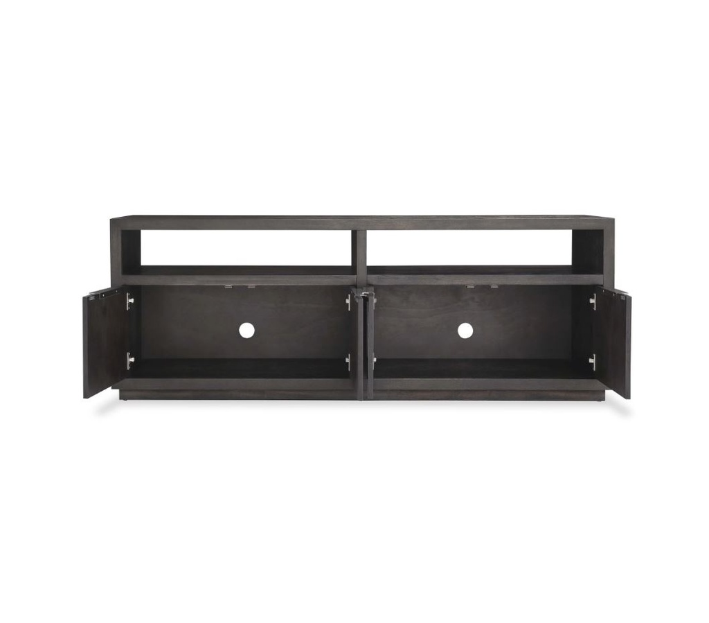 Oxford Media Console 74in Bas Grey
