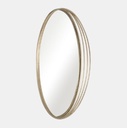 Gold Oval Mirror 26x39in