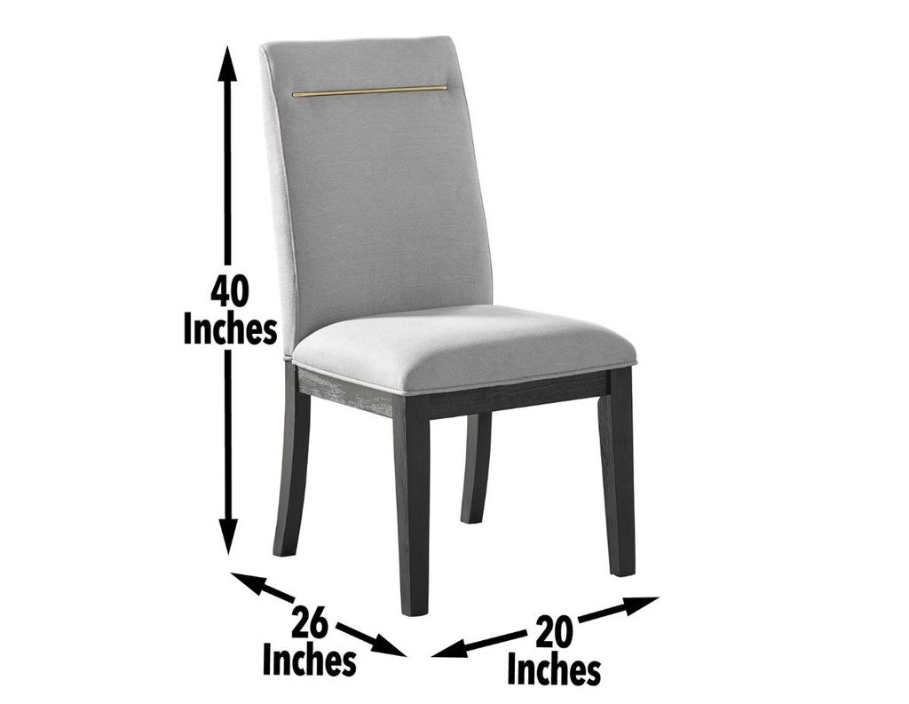 Yves Dining Chair Grey