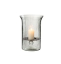 Blurred Glass Candleholder 10in