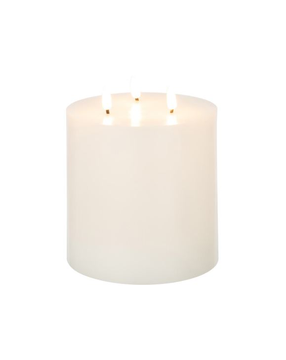 3 Flame Led Candle 5x7in