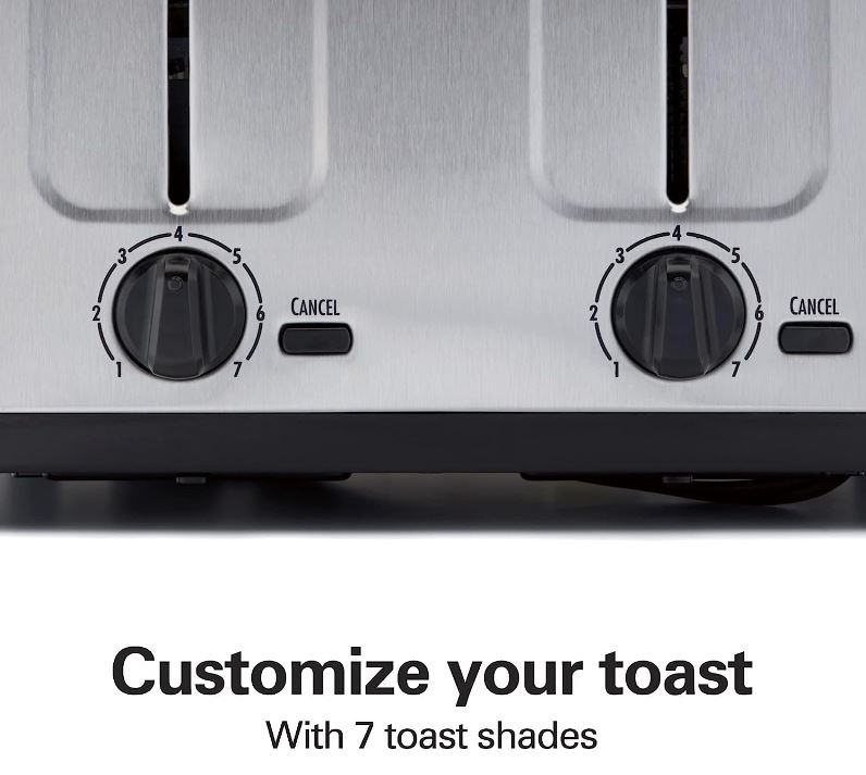 Hamilton Beach Brushed Stainless Steel 4-slice Toaster