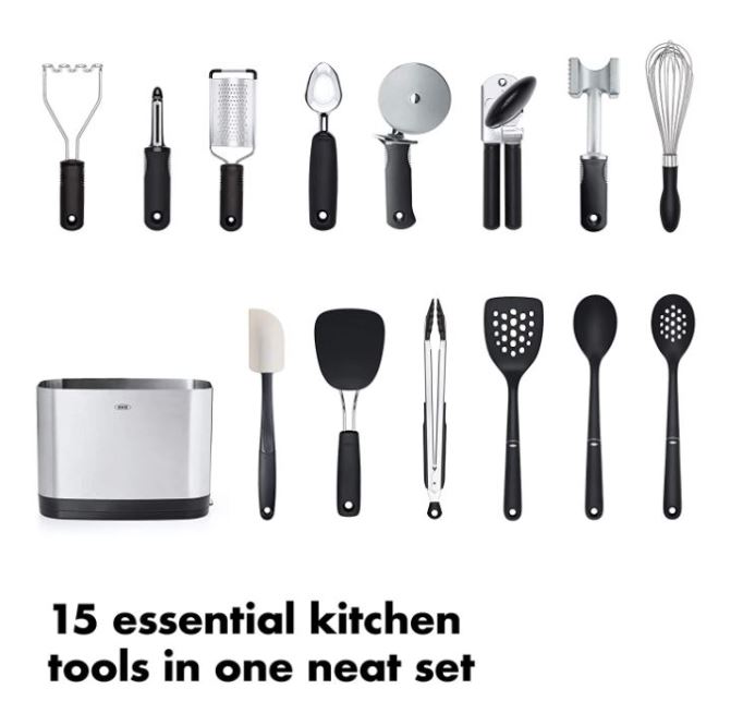 OXO 15 Pc Complete Kitchen Set